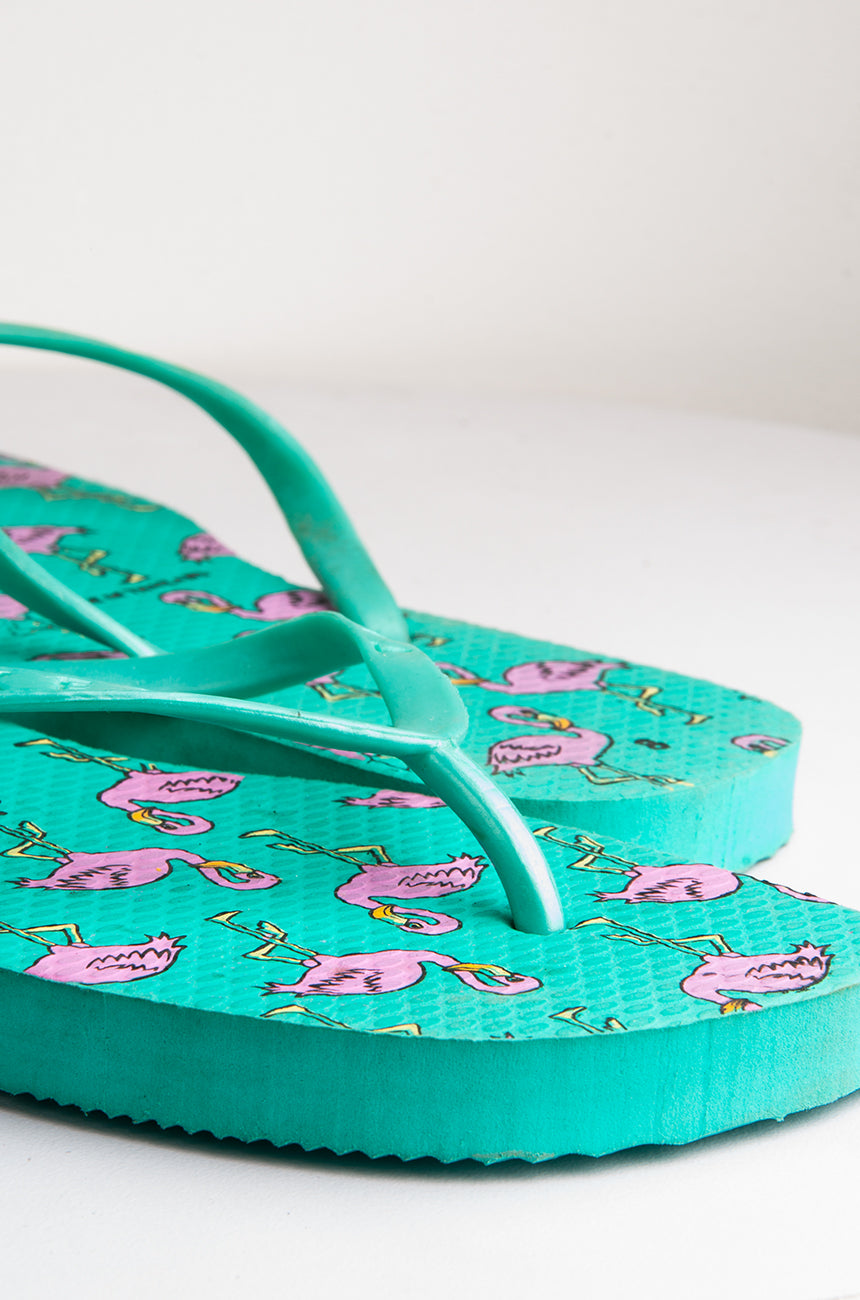 Flamingo in the Green